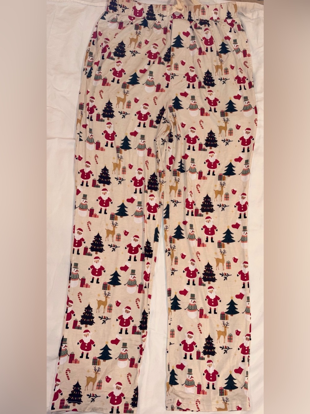 Emerson and Friends Cozy Christmas Relaxed Lounge Pants Bamboo Adult XS NWT